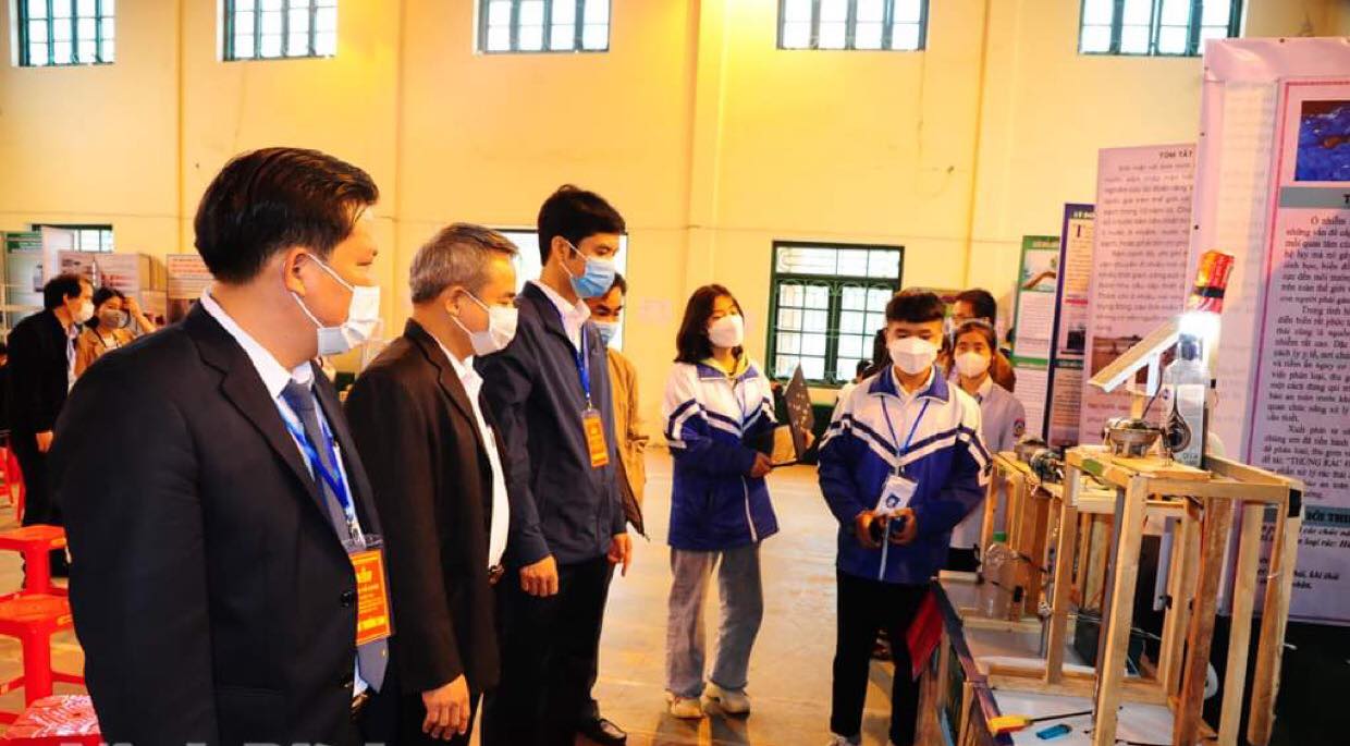 Ninh Bình: 68 dự án học sinh trung học đạt giải Khoa học kĩ thuật cấp tỉnh