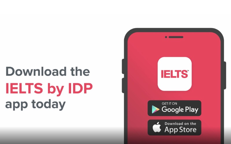 Học IELTS qua app IELTS by IDP