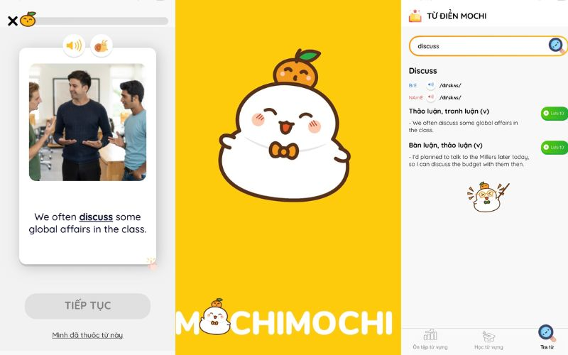 App học từ vựng IELTS MochiMochi