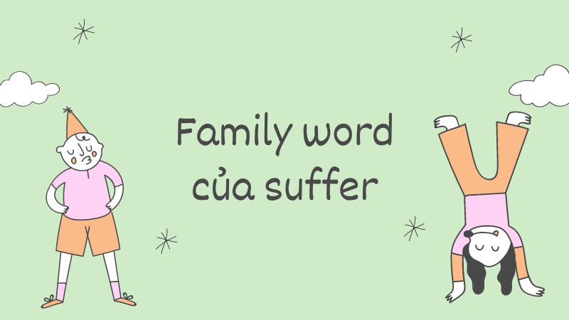 Family word của Suffer