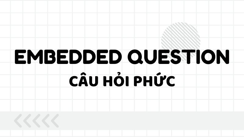 Các dạng câu hỏi phức trong tiếng Anh