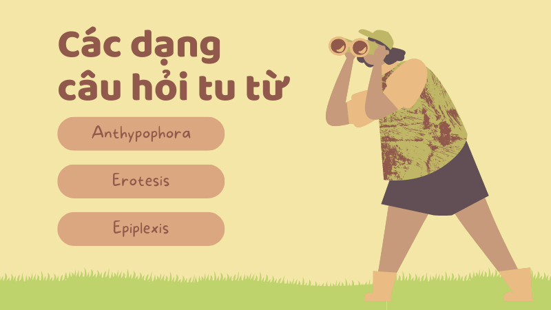 Các dạng câu hỏi tu từ