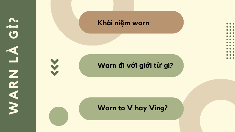 Cấu trúc warn: khái niệm