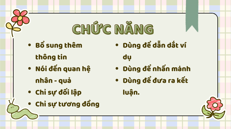 Trạng từ liên kết trong tiếng Anh có chức năng gì?