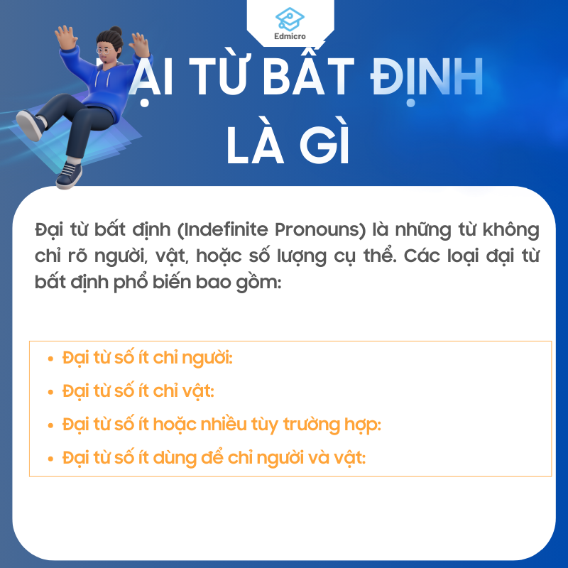 Đại từ bất định là gì