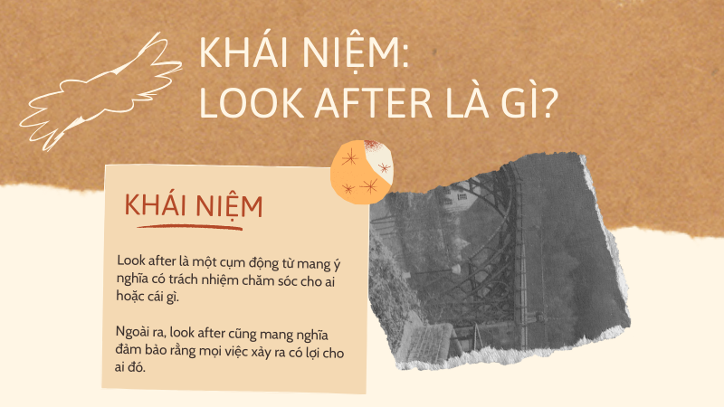 Look after là gì khái niệm