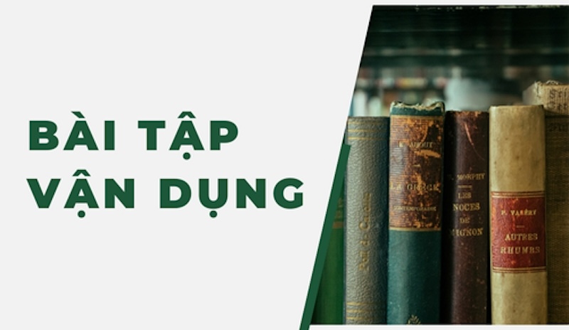 Bài tập vận dụng Bài tập vận dụng
