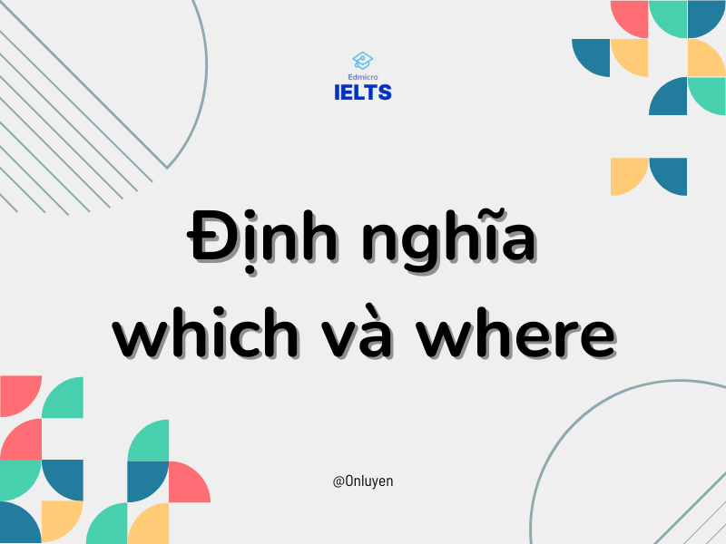 Định nghĩa which và where