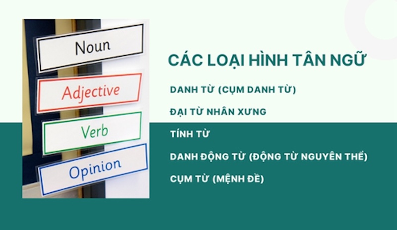 Các loại tân ngữ