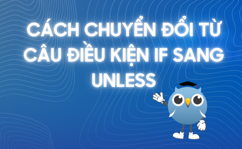 Cách chuyển đổi từ if sang unless