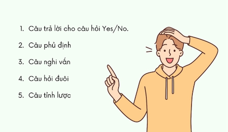 Các trường hợp sử dụng trợ động từ