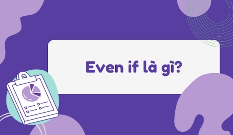 Định nghĩa even if Định nghĩa even if