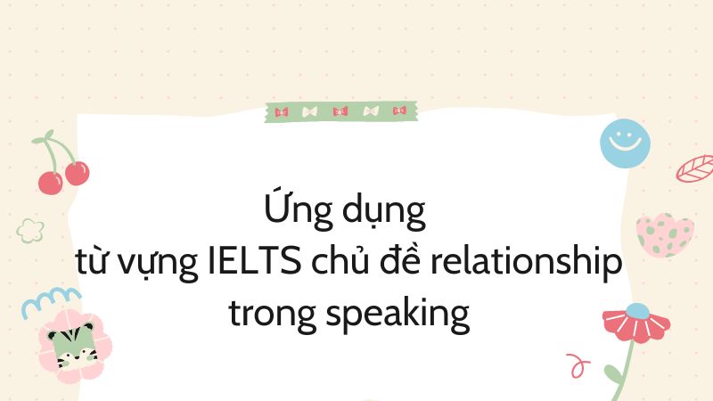 Ứng dụng từ vựng