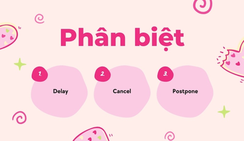 Phân biệt ba từ tương đương