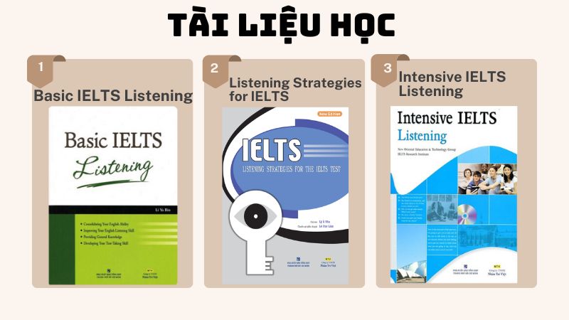 Tài liệu IELTS Listening nên tham khảo Tài liệu IELTS Listening nên tham khảo