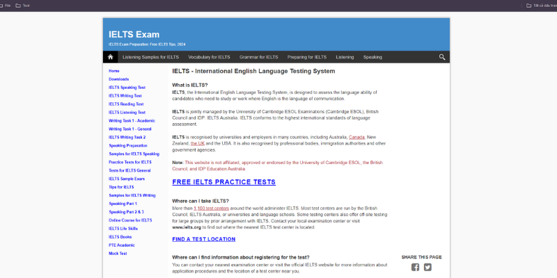 IELTS-Exam.net IELTS-Exam.net