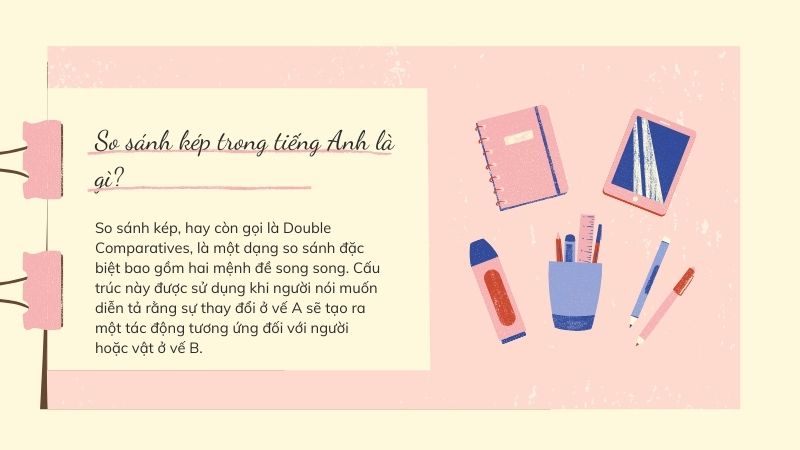 Khái niệm so sánh kép Khái niệm