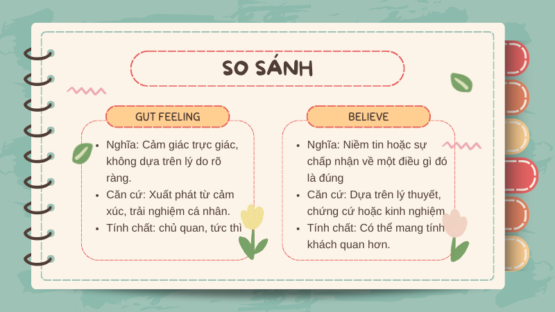 So sánh chi tiết