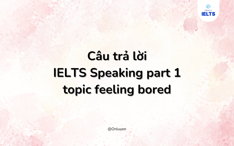 Câu trả lời mẫu