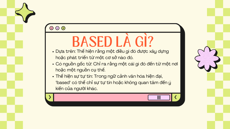 Based là gì? Based là gì?