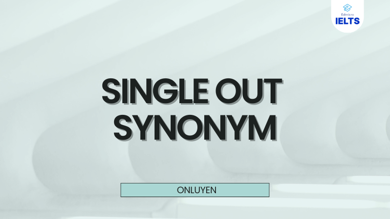 Single out synonym Single out synonym